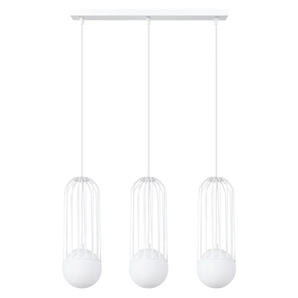 Lampa wisząca BRINA 3L biała SL.1333 - Sollux Lighting