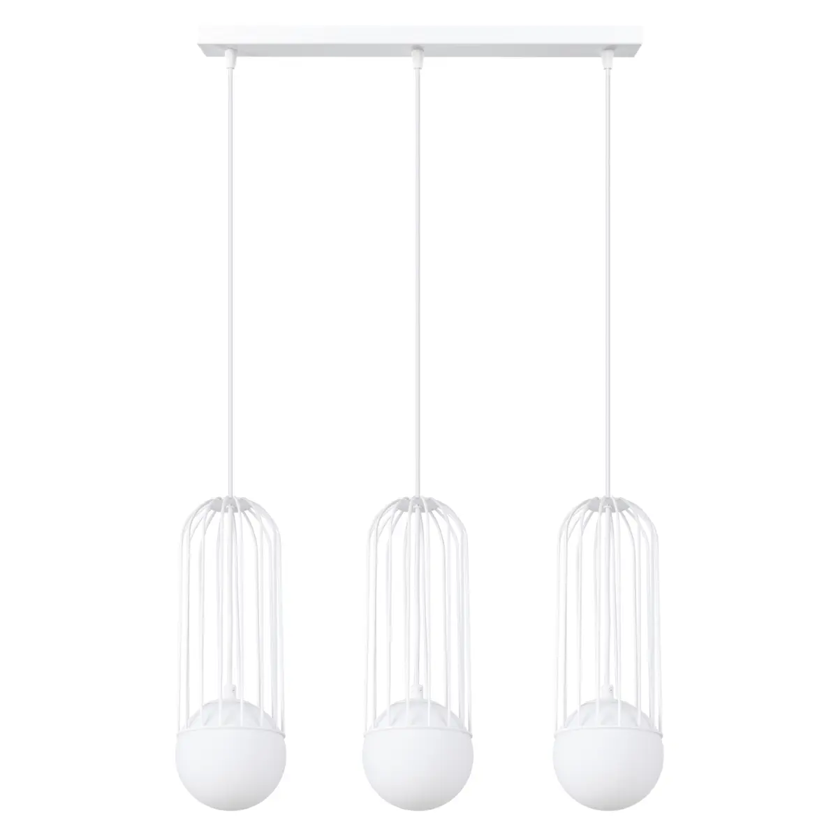 Lampa wisząca BRINA 3L biała SL.1333 - Sollux Lighting