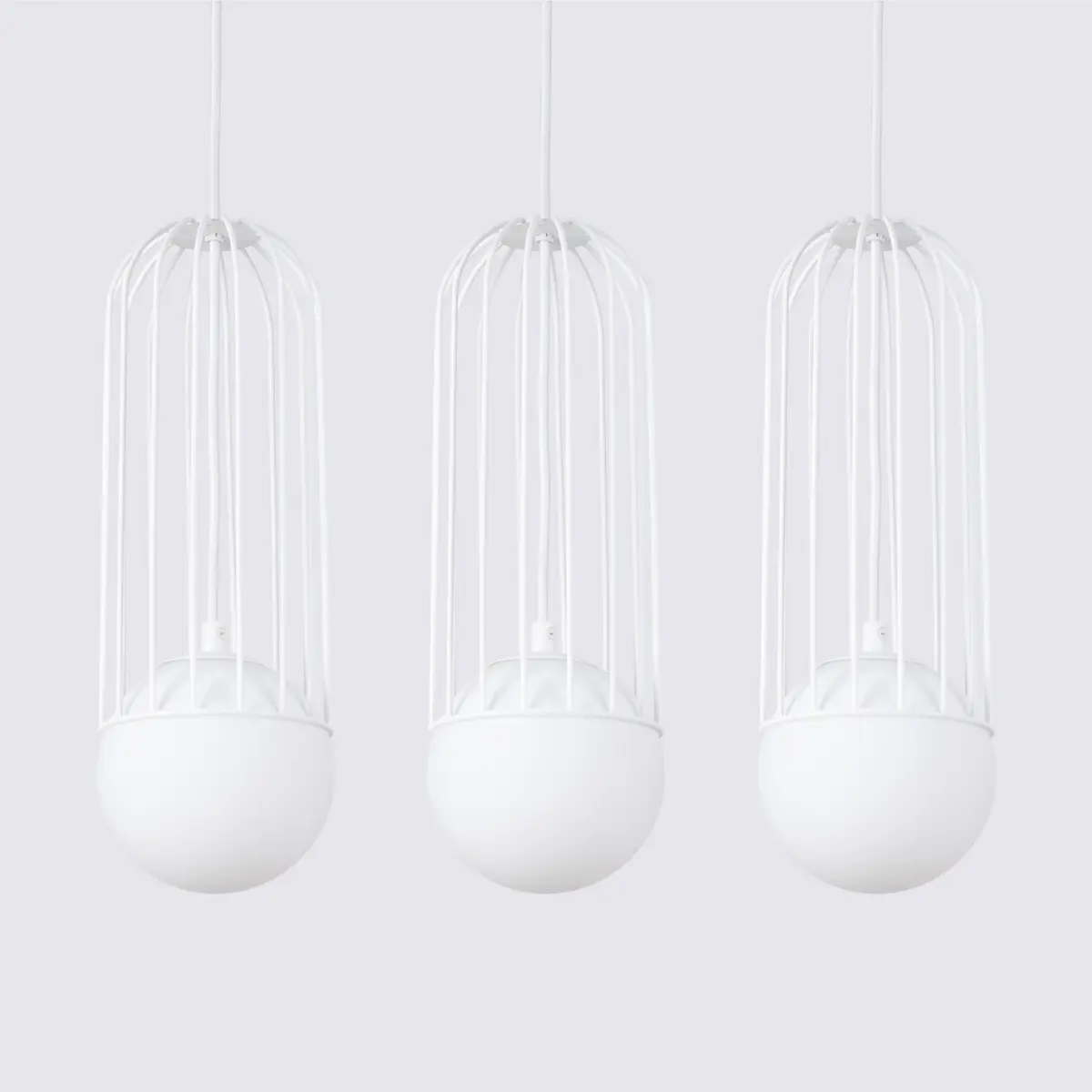 Lampa wisząca BRINA 3L biała SL.1333 - Sollux Lighting - obrazek 5