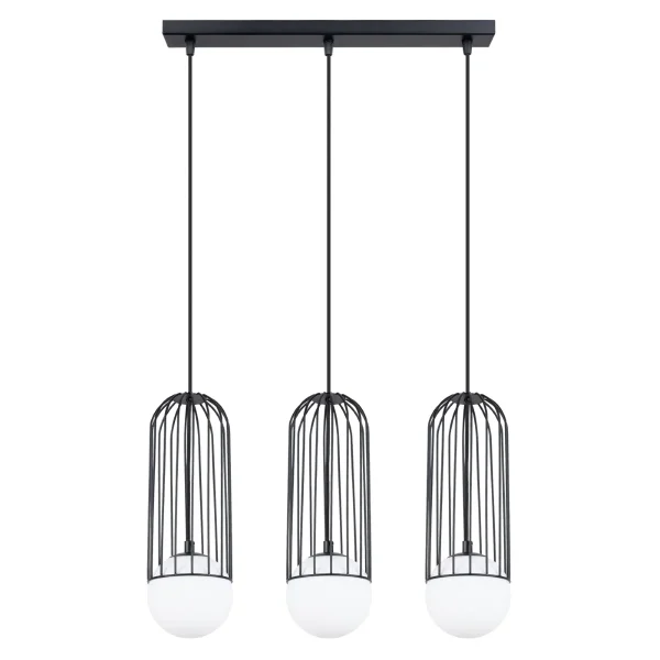 Lampa wisząca BRINA 3L czarna SL.1334 - Sollux Lighting