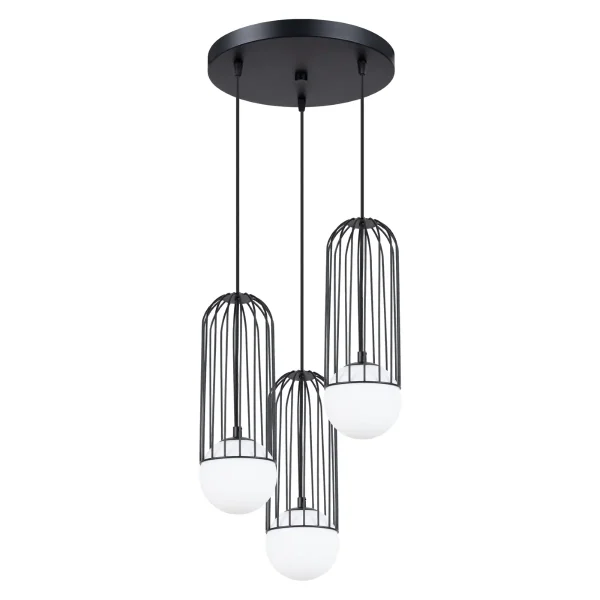 Lampa wisząca BRINA 3P czarna SL.1336 - Sollux Lighting