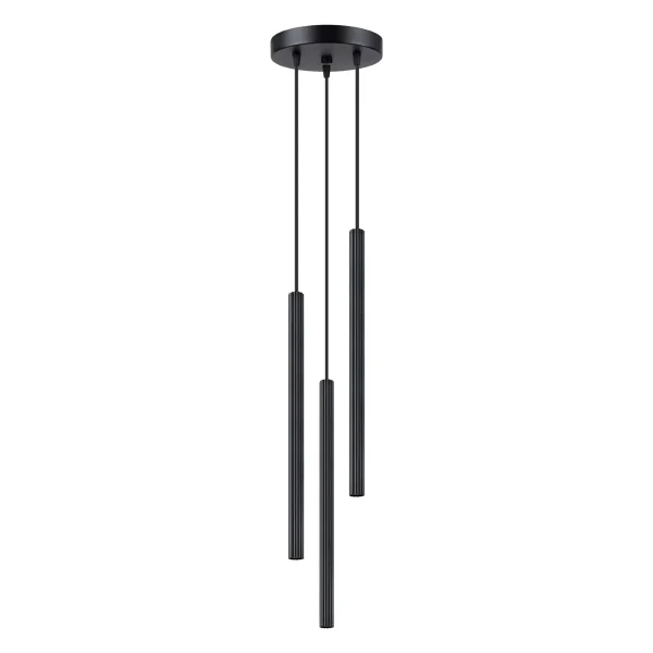 Lampa wisząca ARCHE 3P czarna SL.1341 - Sollux Lighting