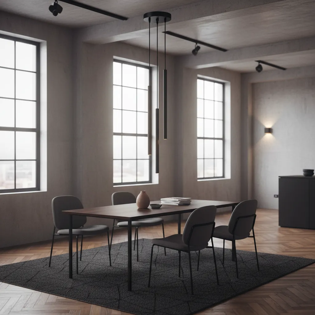 Lampa wisząca ARCHE 3P czarna SL.1341 - Sollux Lighting - obrazek 2