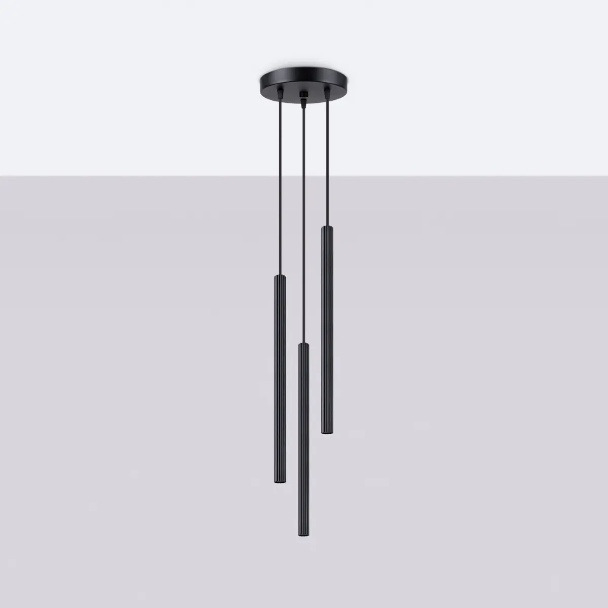 Lampa wisząca ARCHE 3P czarna SL.1341 - Sollux Lighting - obrazek 3
