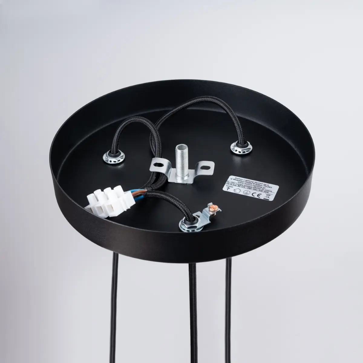 Lampa wisząca ARCHE 3P czarna SL.1341 - Sollux Lighting - obrazek 5