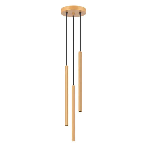 Lampa wisząca ARCHE 3P złota SL.1342 - Sollux Lighting