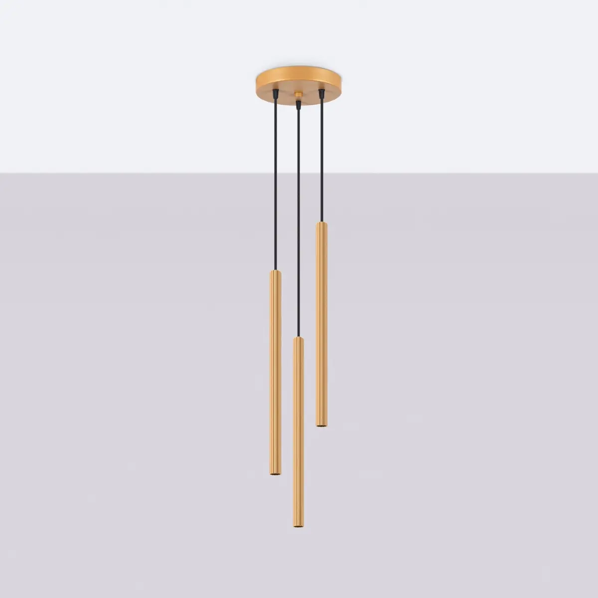 Lampa wisząca ARCHE 3P złota SL.1342 - Sollux Lighting - obrazek 3