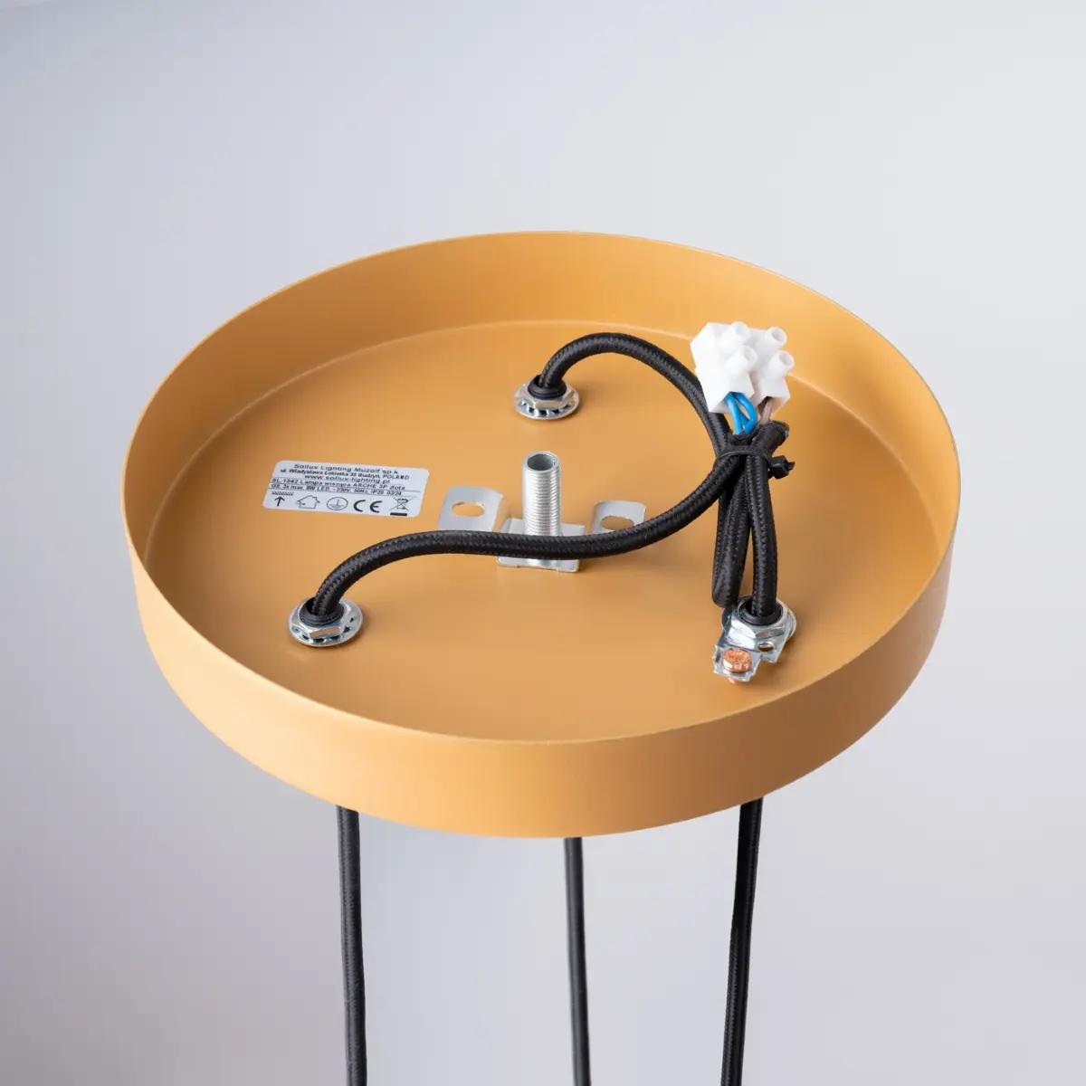 Lampa wisząca ARCHE 3P złota SL.1342 - Sollux Lighting - obrazek 5