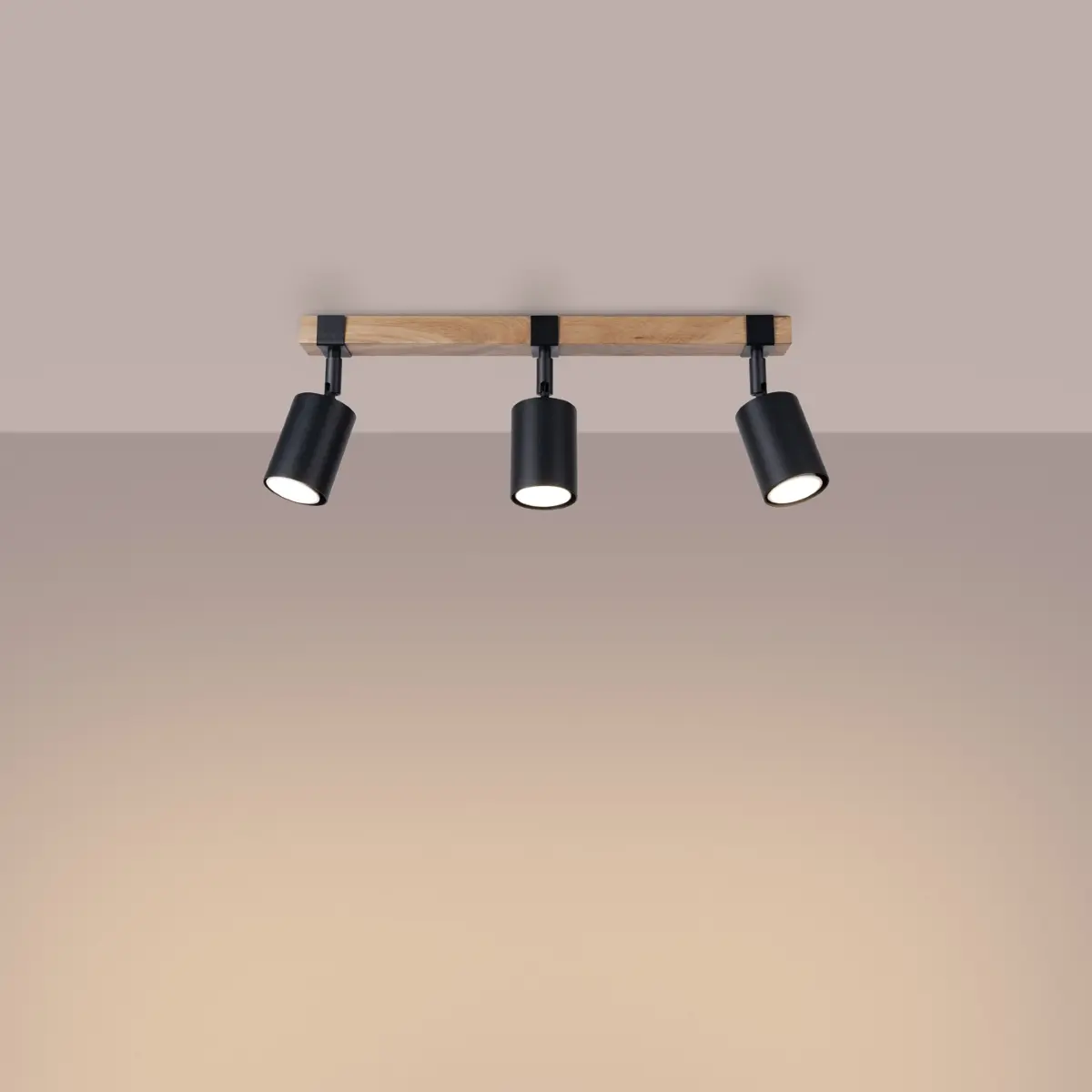 Plafon FAGER 3 czarny SL.1345 - Sollux Lighting - obrazek 4