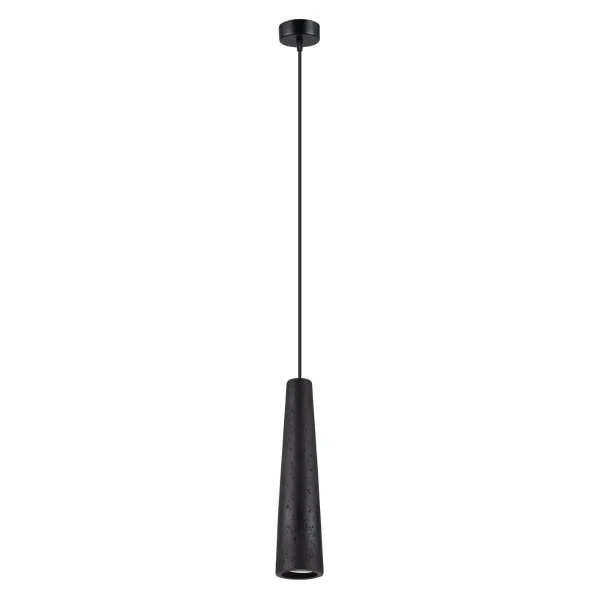 Lampa wisząca ELECTRA czarna beton SL.1355 - Sollux Lighting