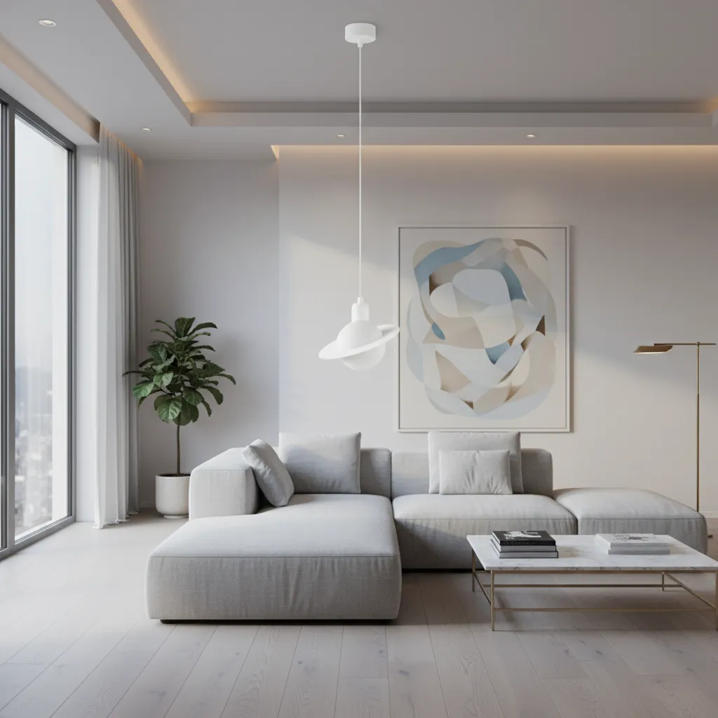 Lampa wisząca HYPERION 1 biały SL.1356 - Sollux Lighting - obrazek 2