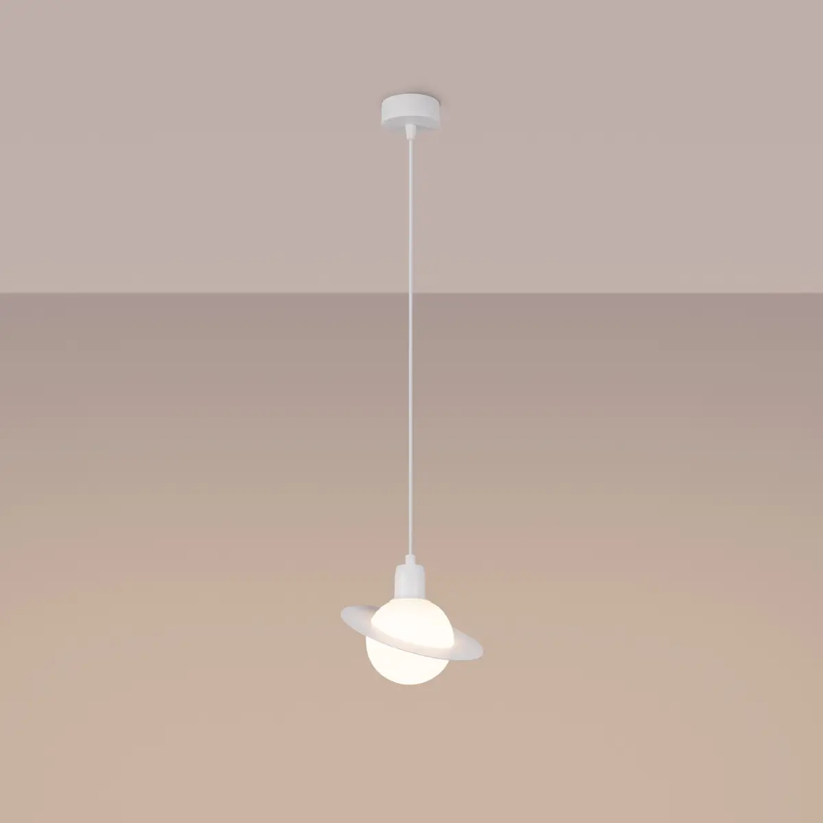 Lampa wisząca HYPERION 1 biały SL.1356 - Sollux Lighting - obrazek 4