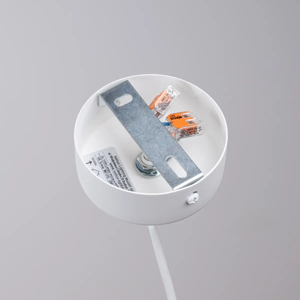 Lampa wisząca HYPERION 1 biały SL.1356 - Sollux Lighting - obrazek 5