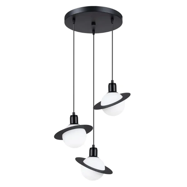 Lampa wisząca HYPERION 3P czarny SL.1359 - Sollux Lighting
