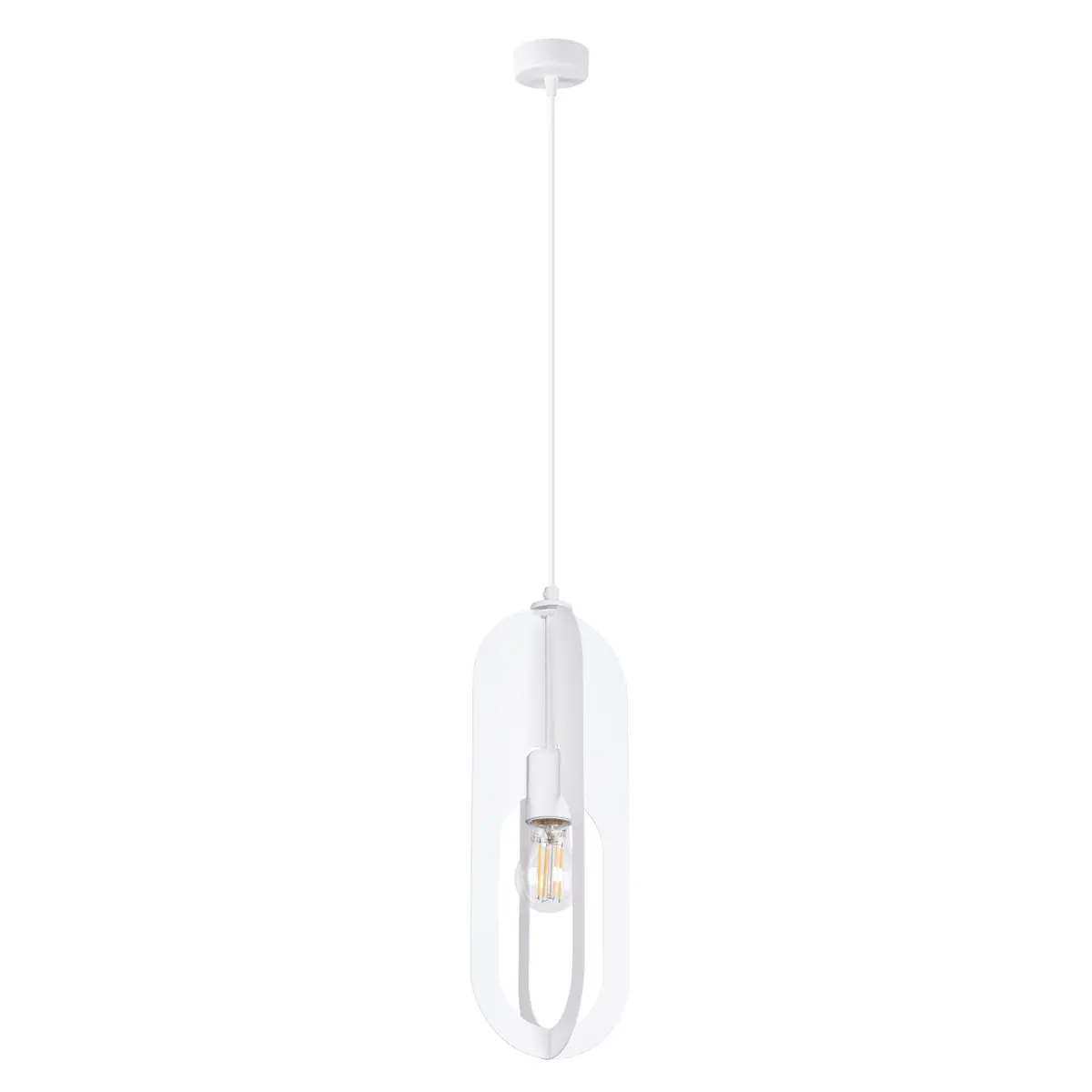 Lampa wisząca NICUS 1 biała SL.1360 - Sollux Lighting