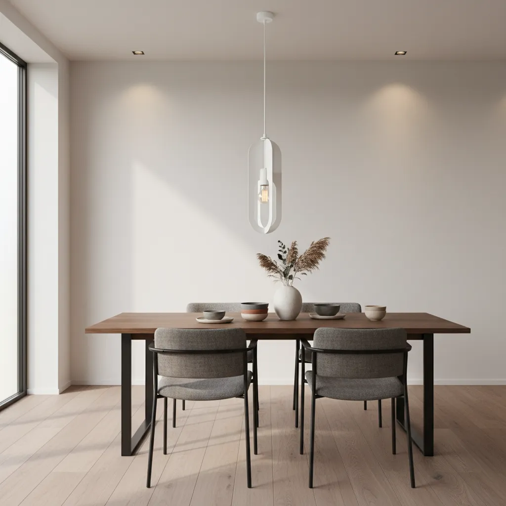 Lampa wisząca NICUS 1 biała SL.1360 - Sollux Lighting - obrazek 2