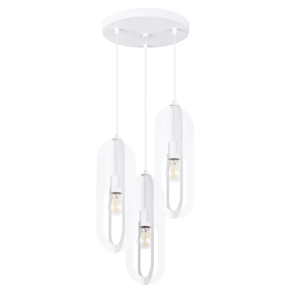 Lampa wisząca NICUS 3P biała SL.1361 - Sollux Lighting