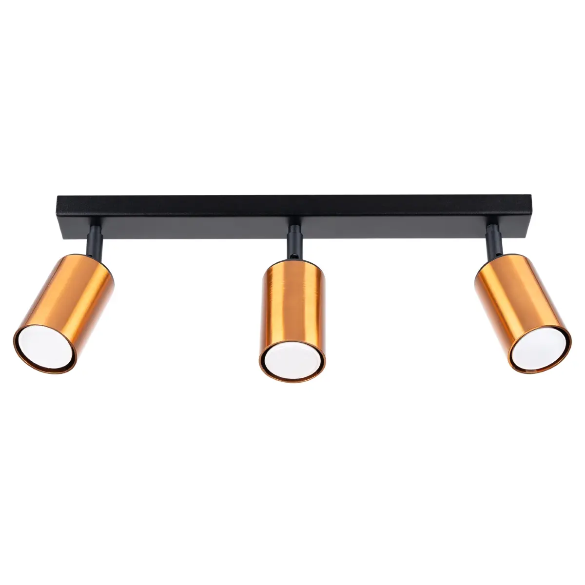 Plafon WINX 3 czarny/miedź SL.1376 - Sollux Lighting