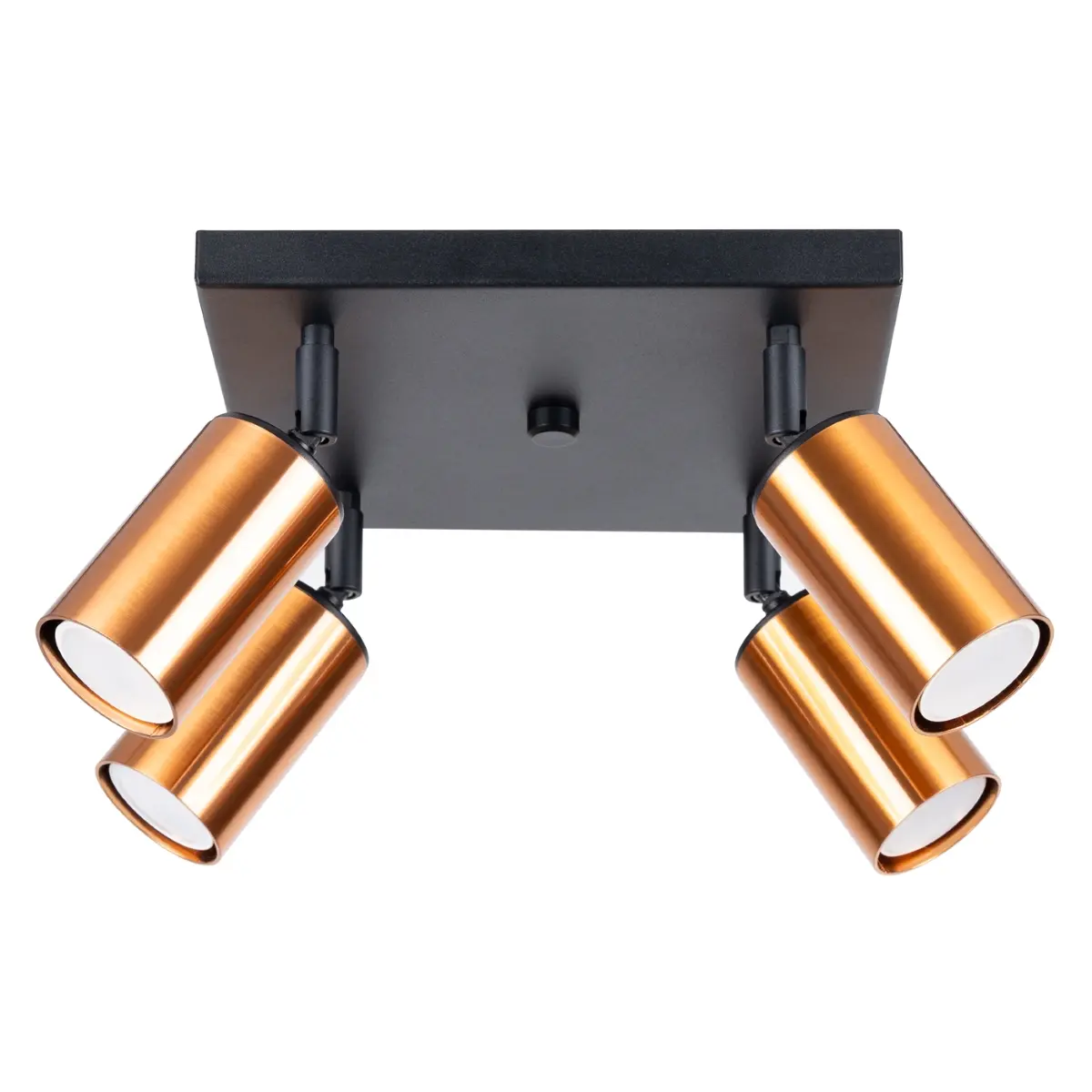 Plafon WINX 4 czarny/miedź SL.1378 - Sollux Lighting
