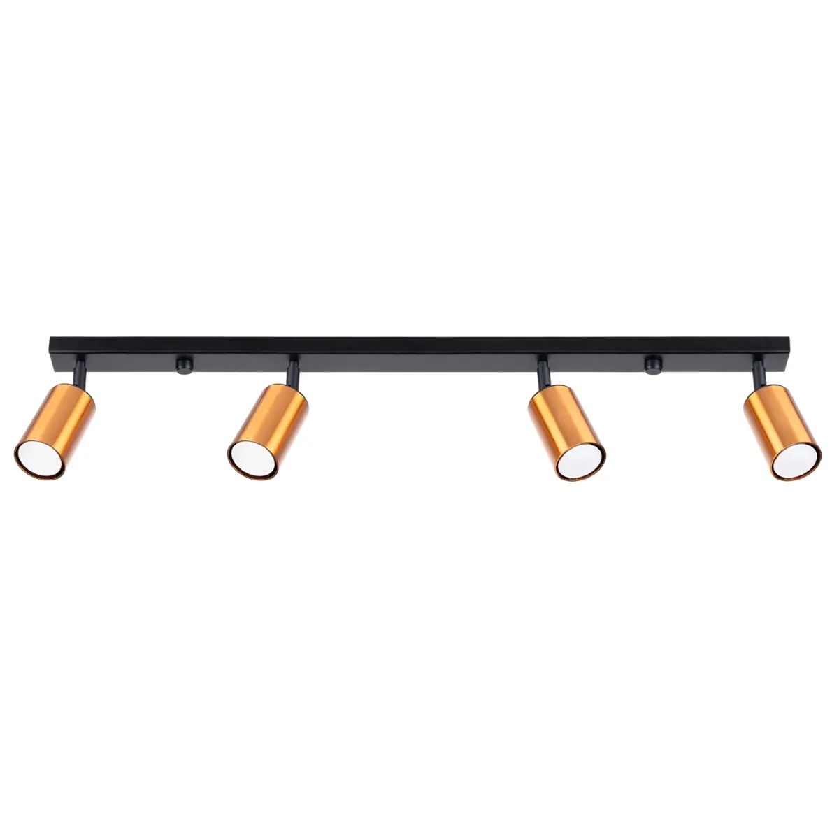 Plafon WINX 4L czarny/miedź SL.1379 - Sollux Lighting