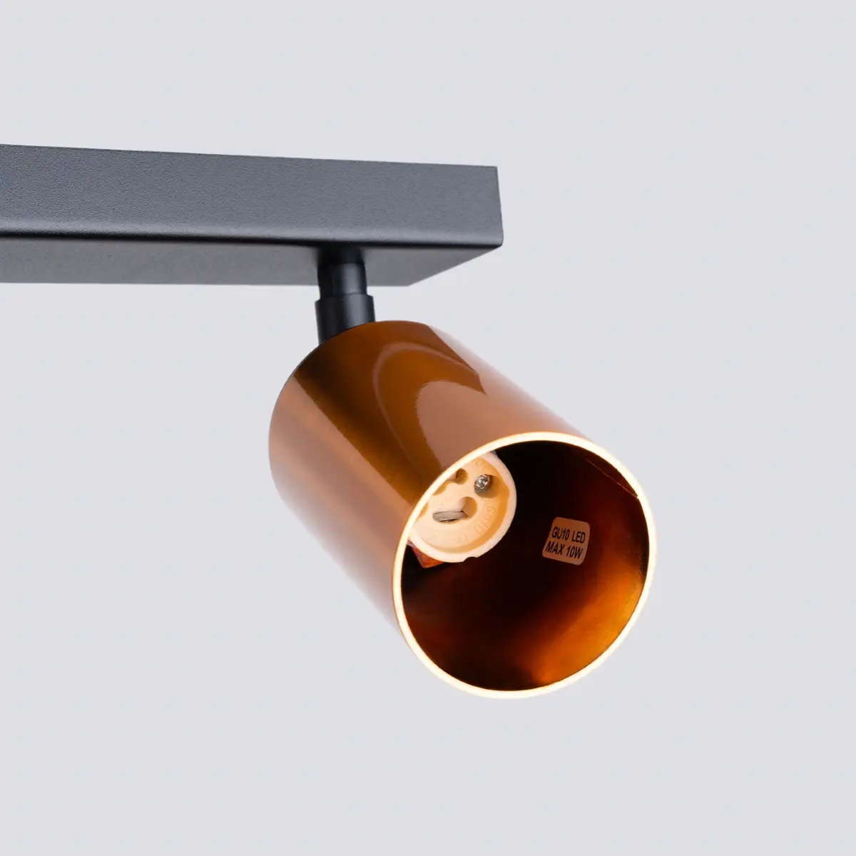 Plafon WINX 6L czarny/miedź SL.1380 - Sollux Lighting - obrazek 6