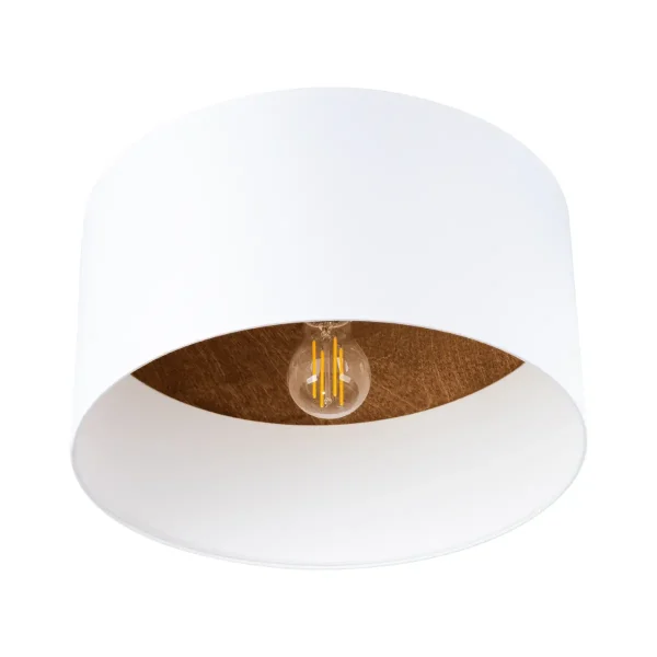 Plafon TELESTO biały/ciemny brąz SL.1392 - Sollux Lighting