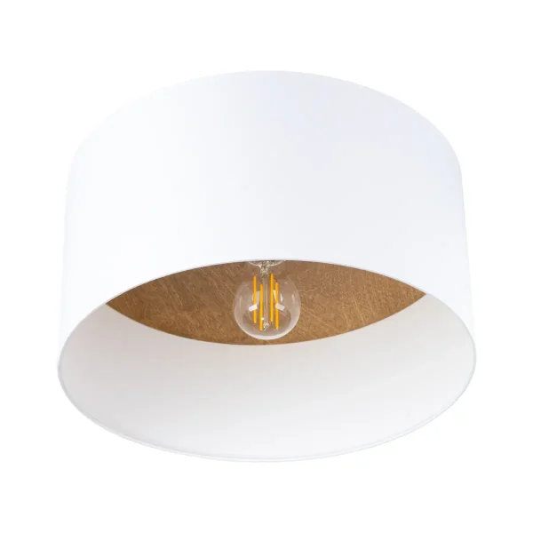 Plafon TELESTO biały/jasny brąz SL.1393 - Sollux Lighting