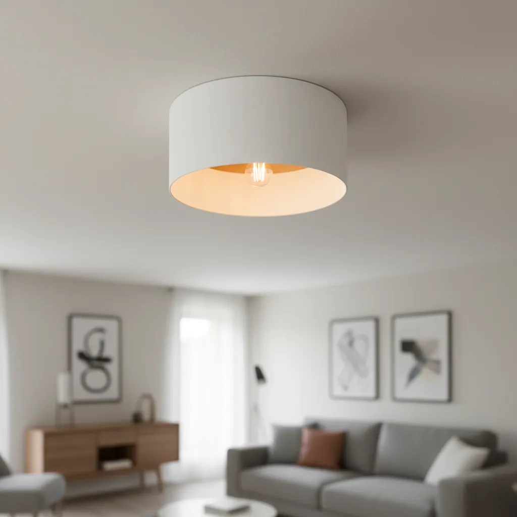 Plafon TELESTO biały/jasny brąz SL.1393 - Sollux Lighting - obrazek 2