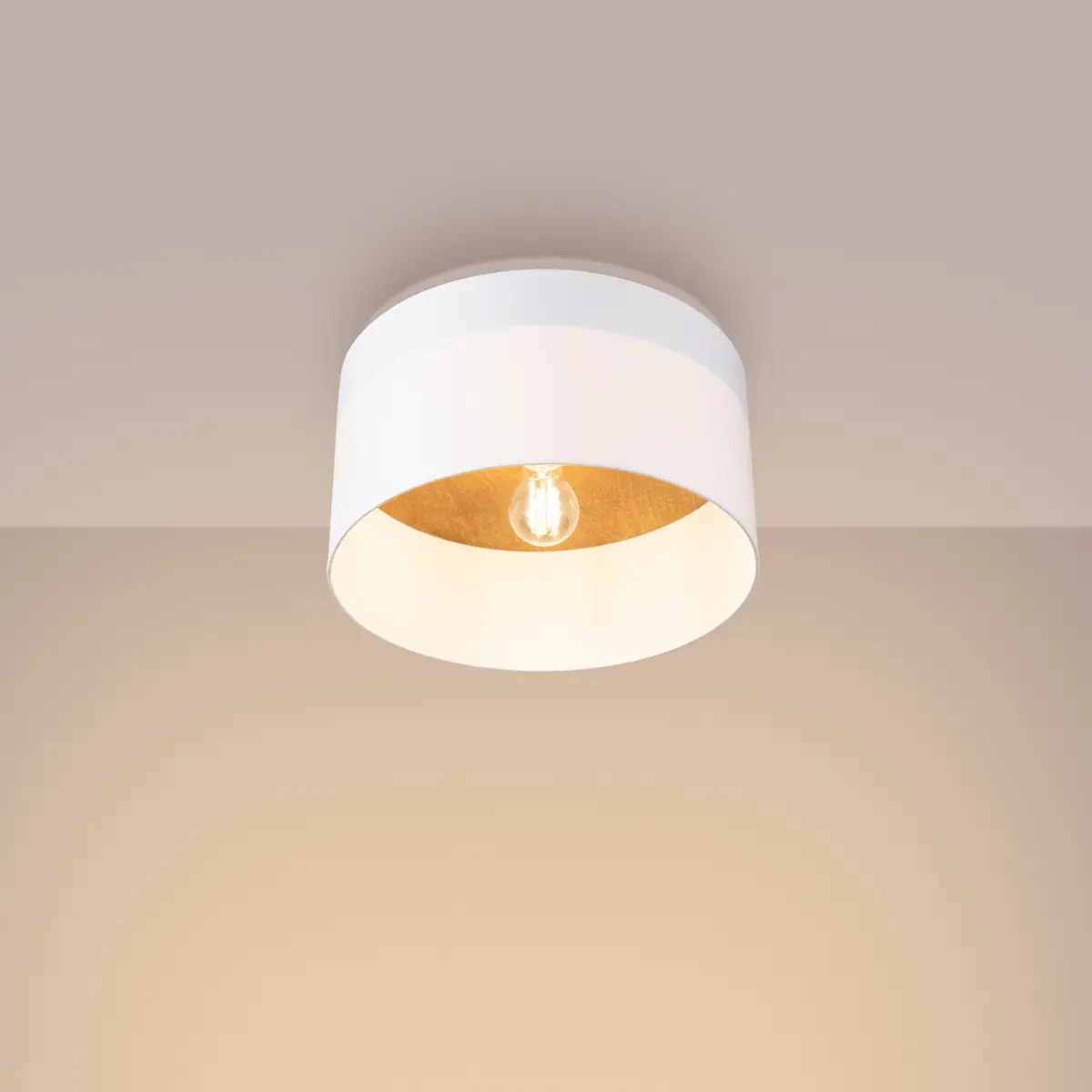 Plafon TELESTO biały/jasny brąz SL.1393 - Sollux Lighting - obrazek 4