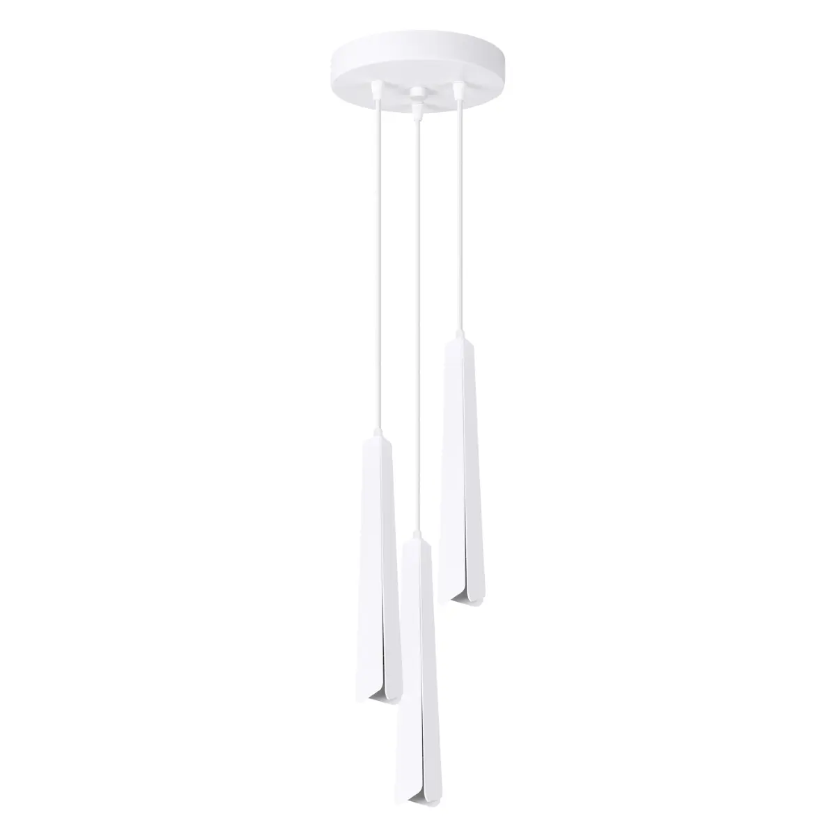 Lampa wisząca PRYSM 3P biała SL.1398 - Sollux Lighting