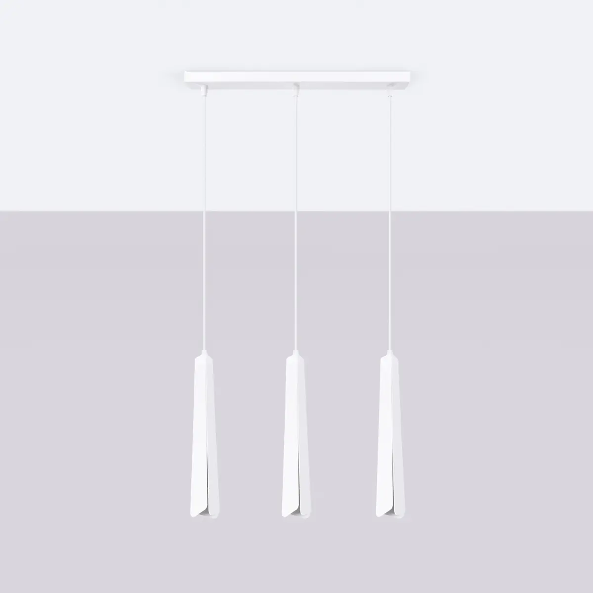 Lampa wisząca PRYSM 3L biała SL.1399 - Sollux Lighting - obrazek 3