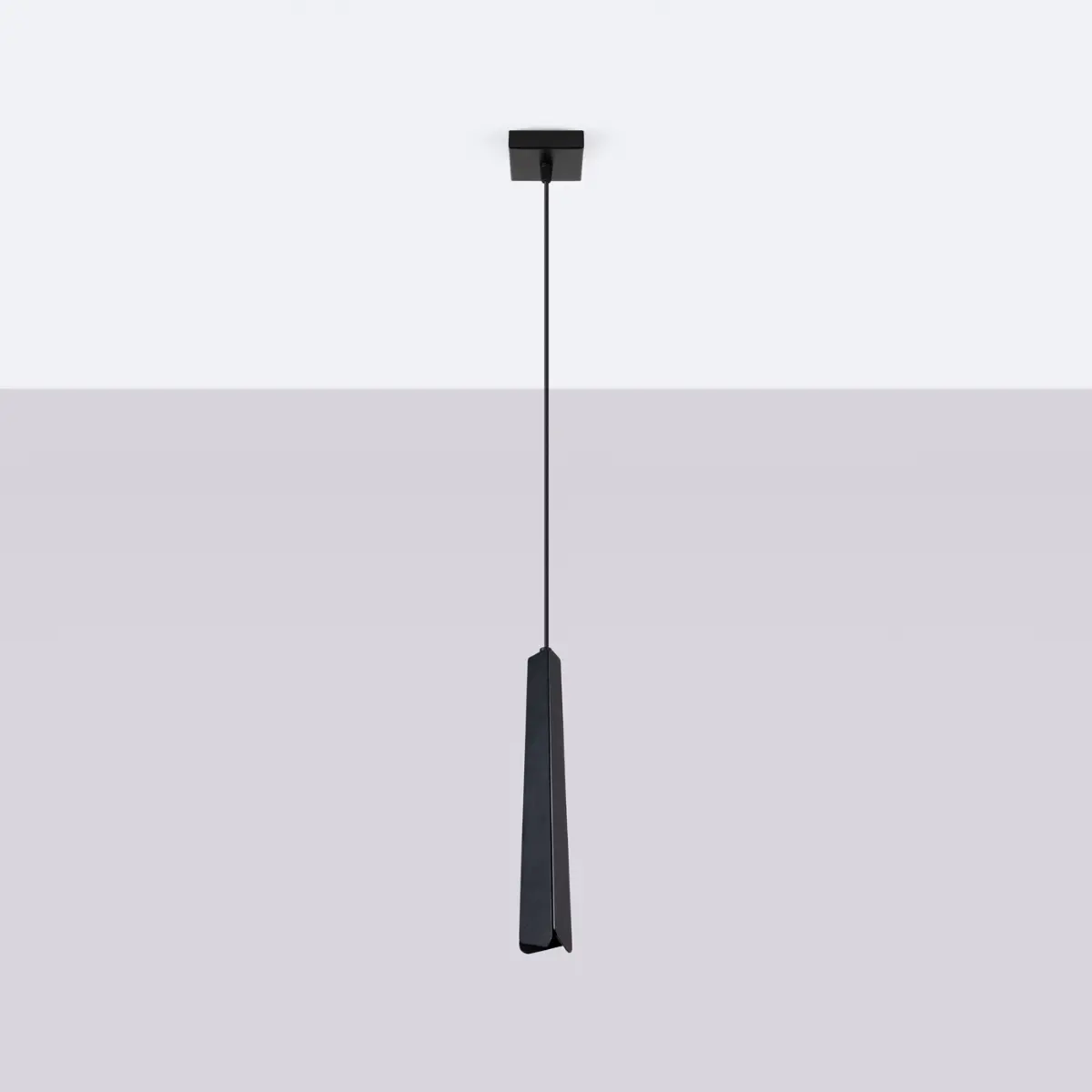 Lampa wisząca PRYSM 1 czarna SL.1400 - Sollux Lighting - obrazek 3