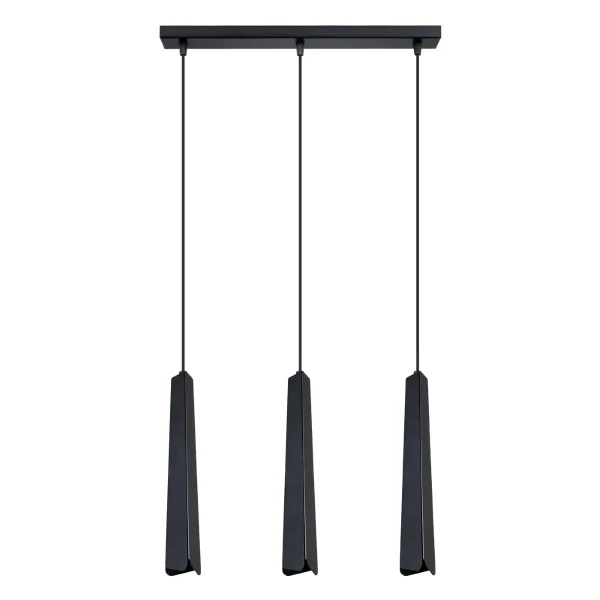 Lampa wisząca PRYSM 3L czarna SL.1402 - Sollux Lighting