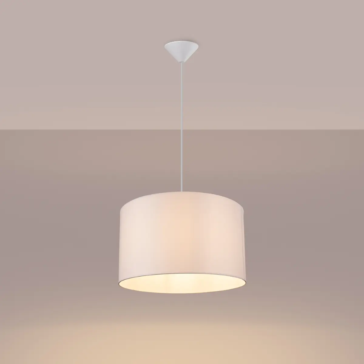Lampa wisząca NOVA 40 biała SL.1404 - Sollux Lighting - obrazek 4