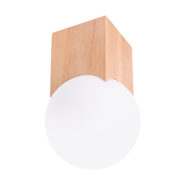 Plafon SOLIS naturalne drewno SL.1407 - Sollux Lighting
