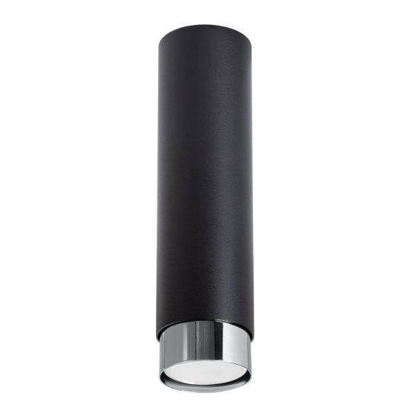 Plafon NERO 22,5 czarny/chrom SL.1409 - Sollux Lighting