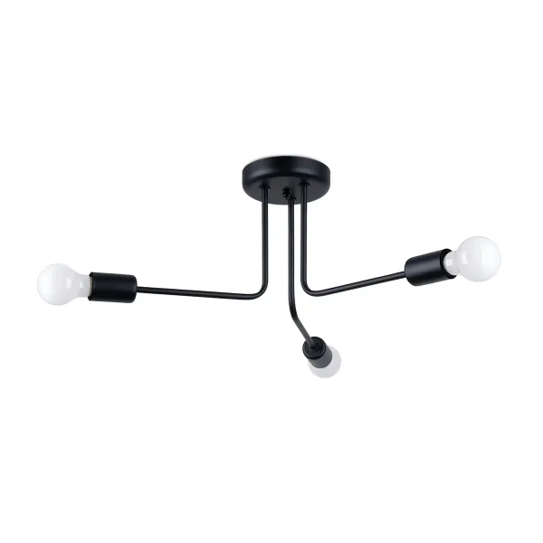 Żyrandol NORAH 3 czarny SL.1450 - Sollux Lighting