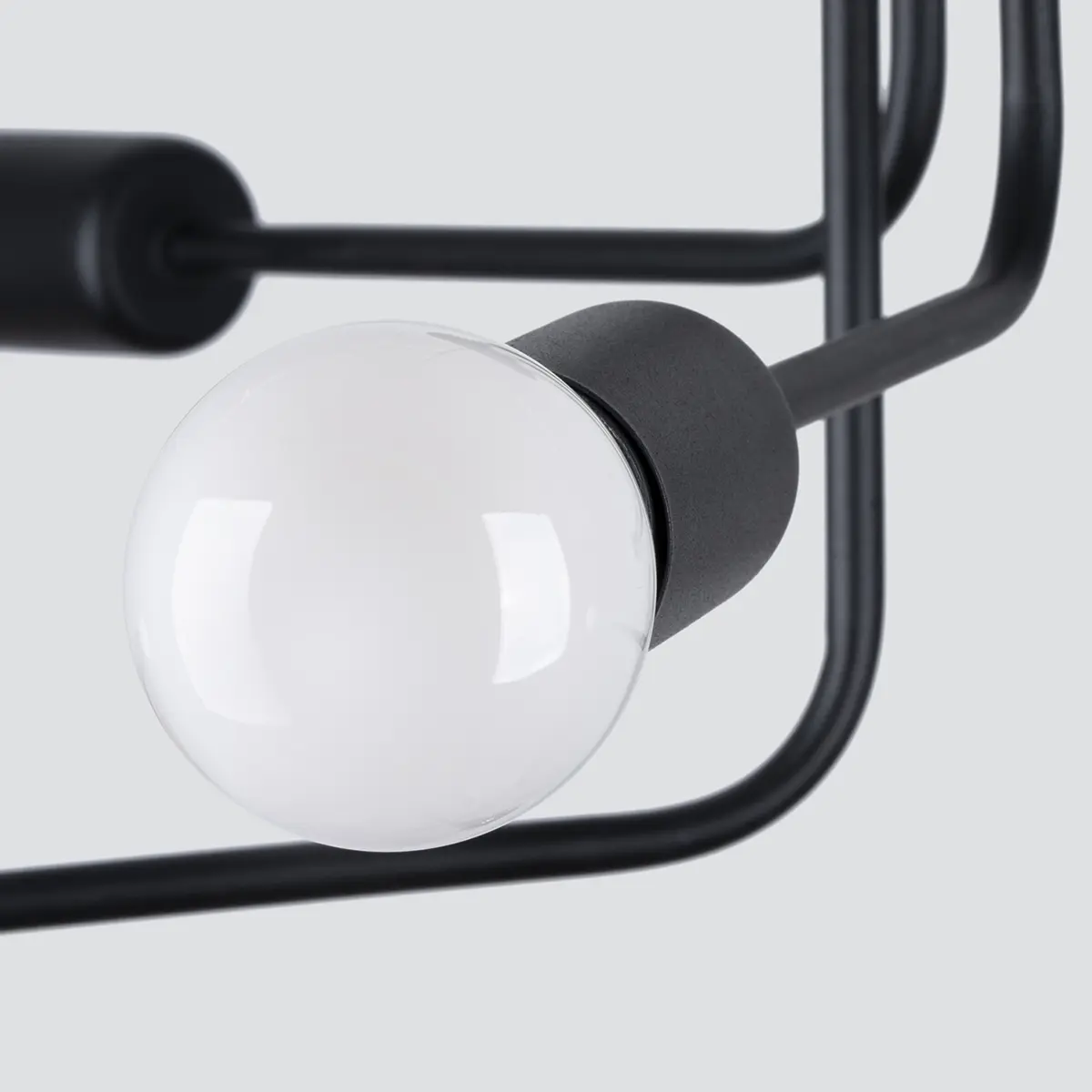 Żyrandol NORAH 6 czarny SL.1452 - Sollux Lighting - obrazek 5
