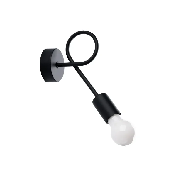 Kinkiet LEVAR czarny SL.1454 - Sollux Lighting