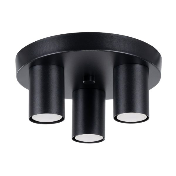 Plafon LAGOS 3P czarny SL.1466 - Sollux Lighting