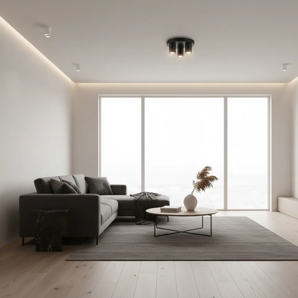Plafon LAGOS 3P czarny SL.1466 - Sollux Lighting - obrazek 2