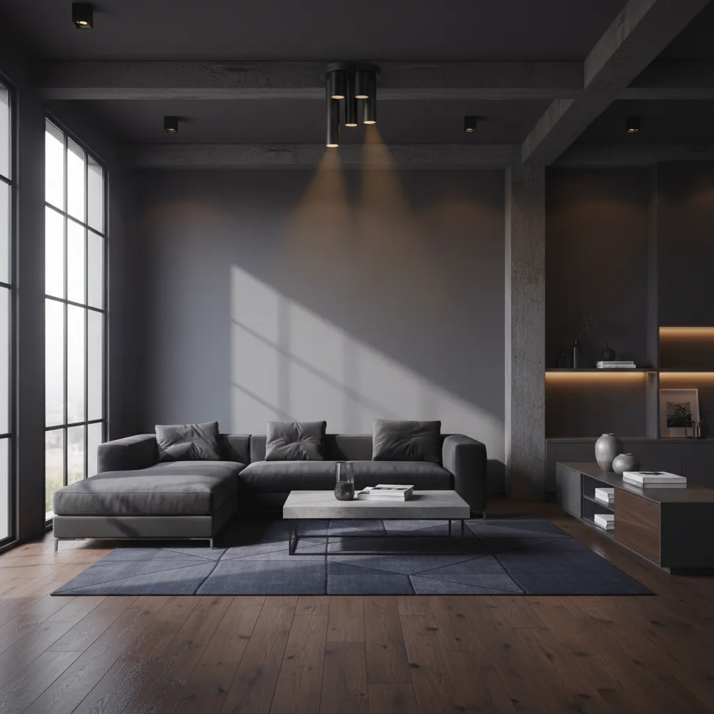 Plafon LAGOS 5P czarny SL.1467 - Sollux Lighting - obrazek 2