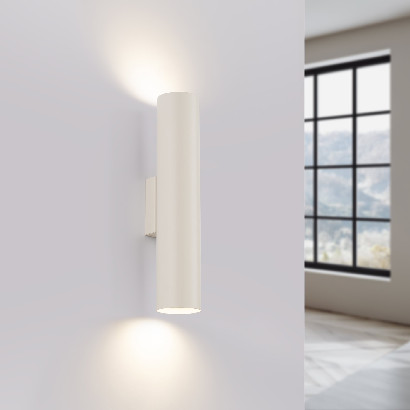 Kinkiet LAGOS 2 Beżowy SL.1483 - Sollux Lighting - obrazek 4