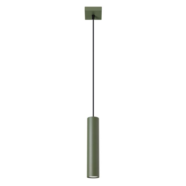 Lampa wisząca LAGOS 1 zielona oliwka SL.1484 - Sollux Lighting