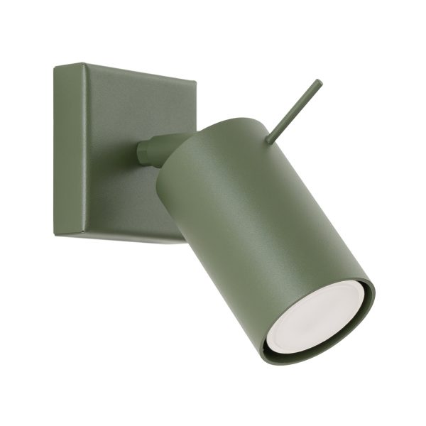 Kinkiet RING zielony oliwkowy SL.1500 - Sollux Lighting