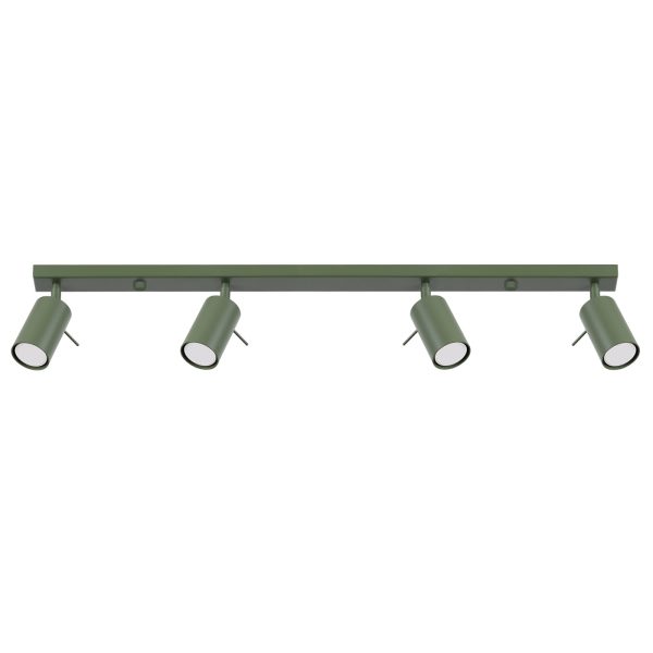 Plafon RING 4L zielony oliwkowy SL.1504 - Sollux Lighting
