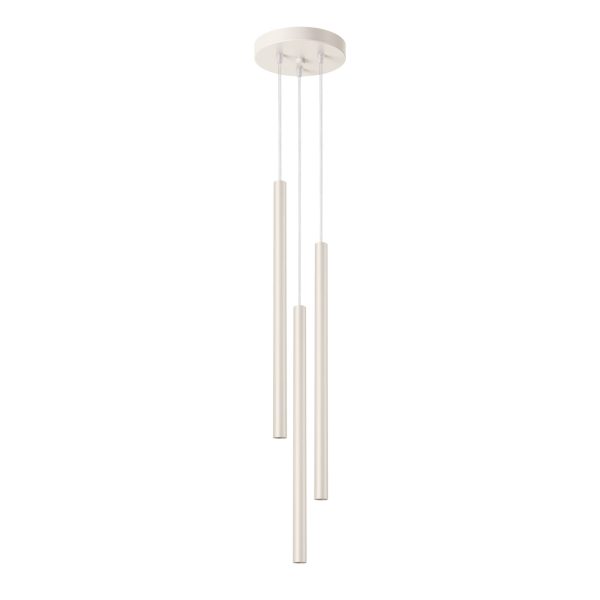 Lampa wisząca PASTELO 3P beżowa SL.1515 - Sollux Lighting