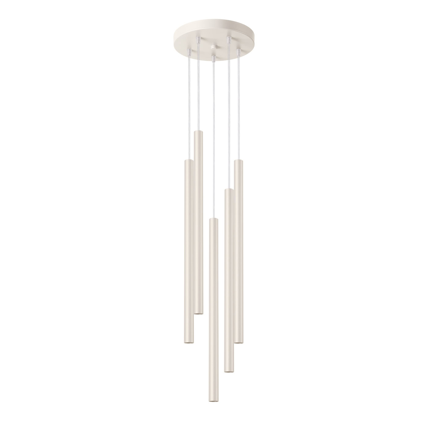 Lampa wisząca PASTELO 5P beżowa SL.1516 - Sollux Lighting