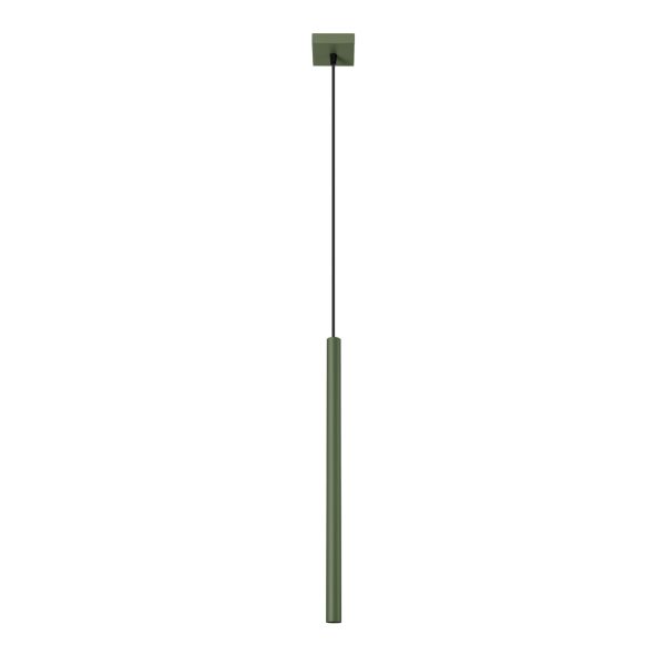 Lampa wisząca PASTELO 1 zielona oliwka SL.1518 - Sollux Lighting
