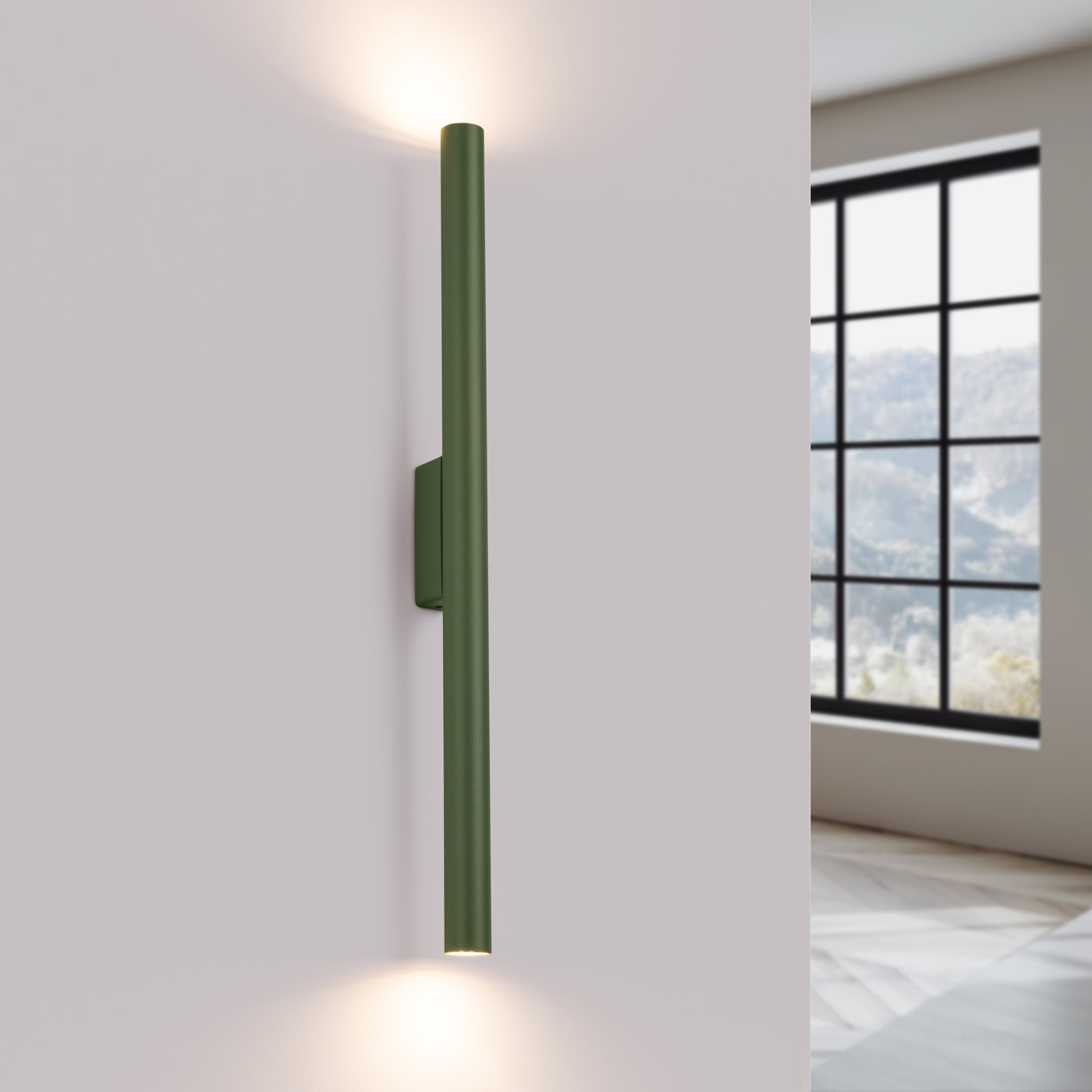 Kinkiet PASTELO 2 zielony oliwkowy SL.1523 - Sollux Lighting - obrazek 4